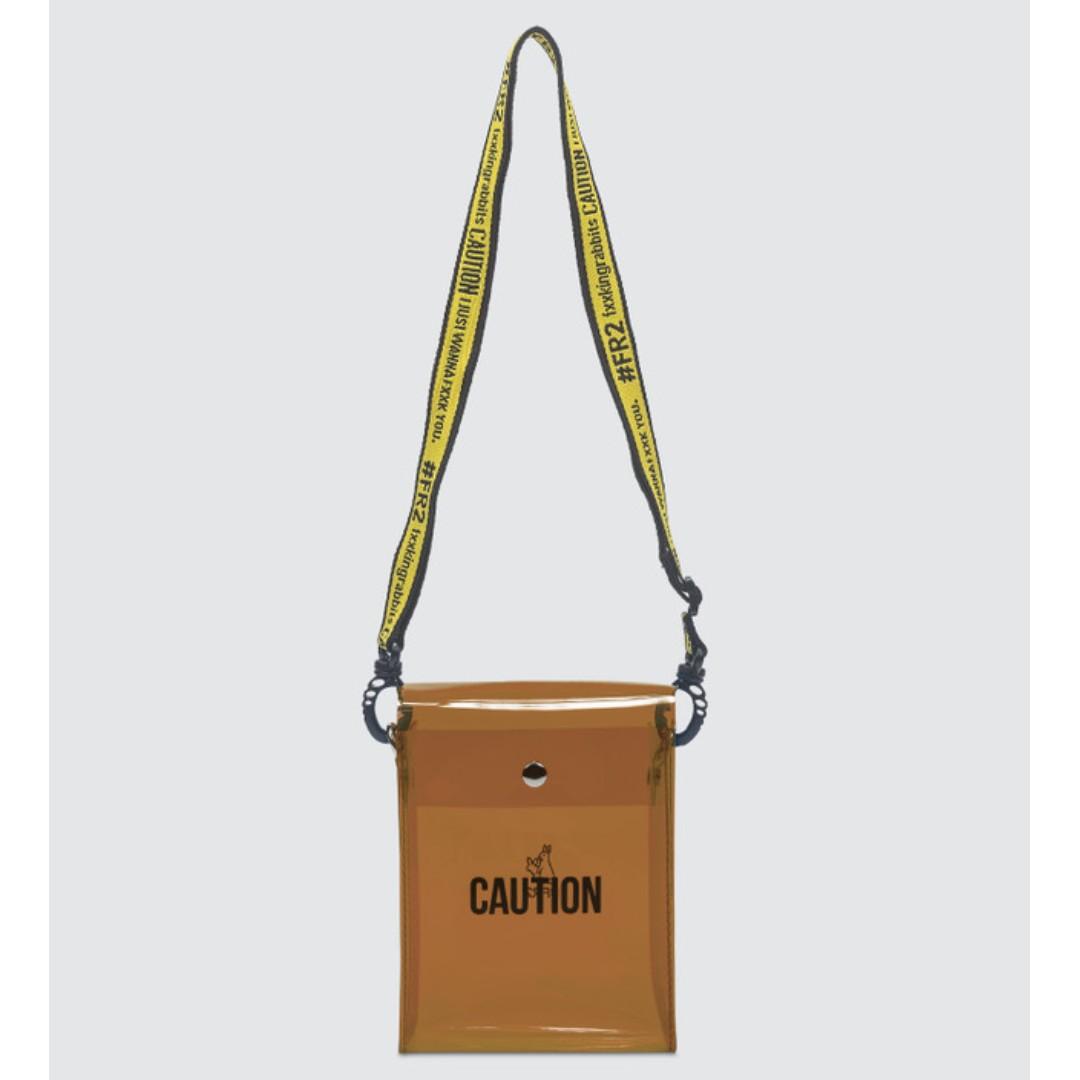 FR2 AUTHENTIC CLEAR SHOULDER BAG