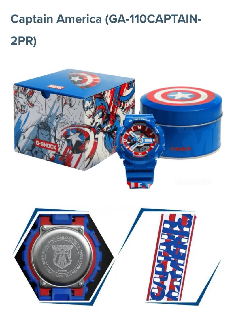 G shock captain america 2019 top
