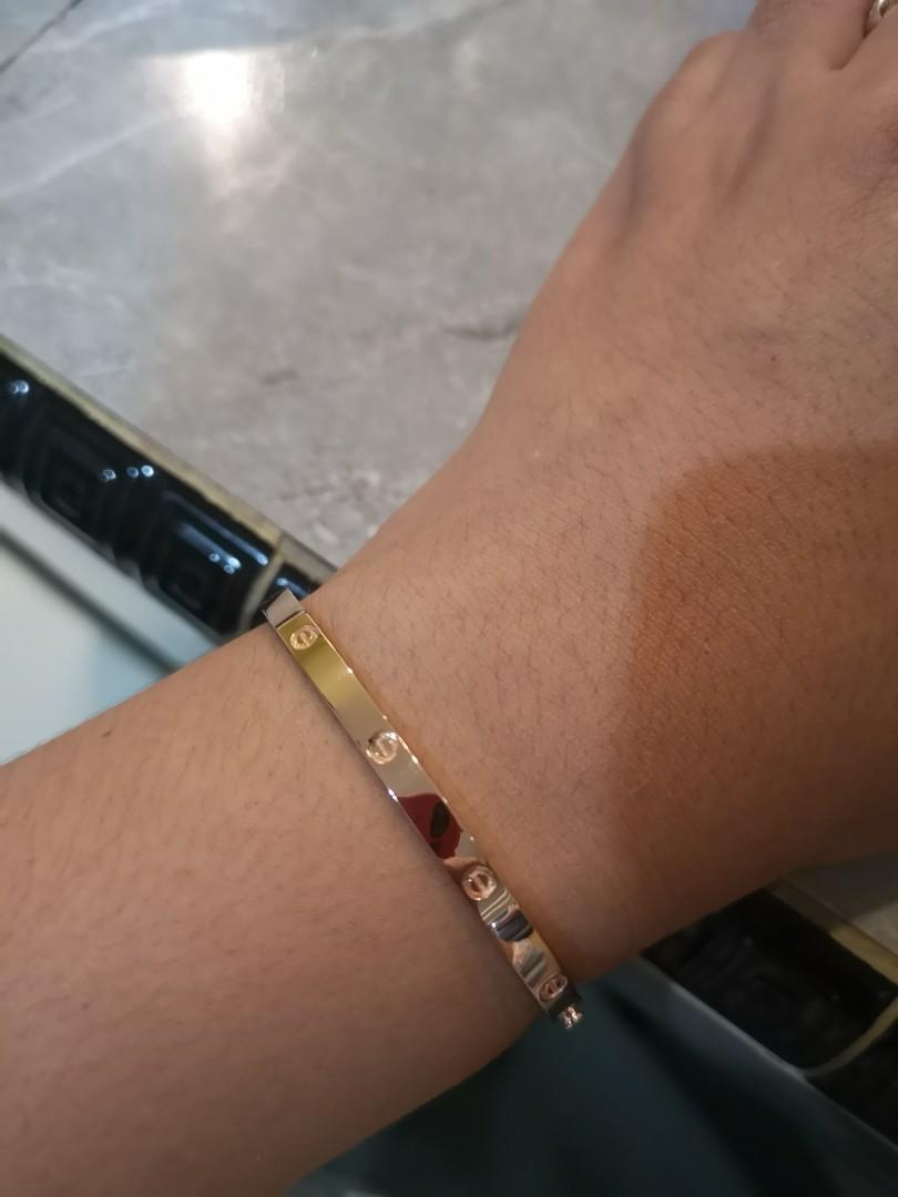 Gelang emas cartier on sale