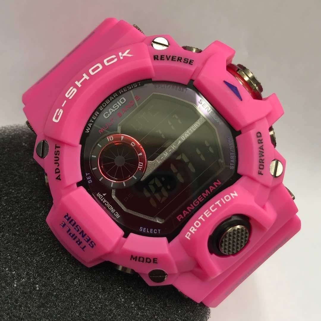 G shock rangeman pink top