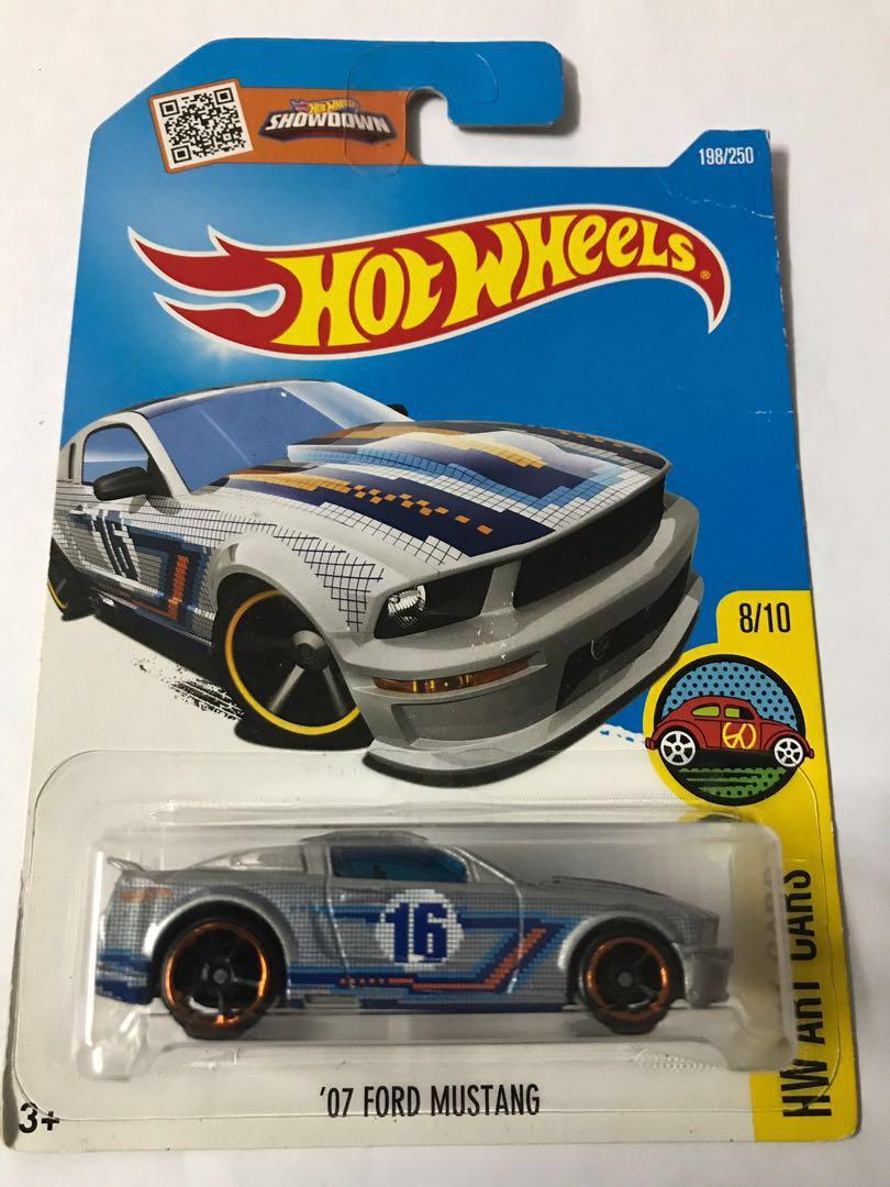 hot wheels 07 ford mustang