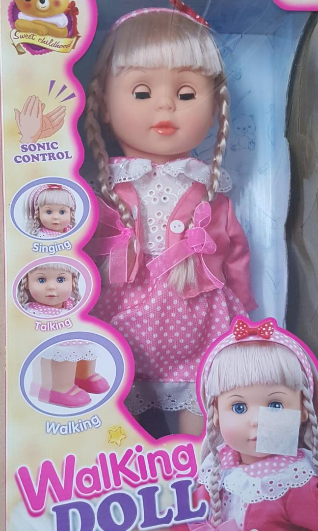 doll that walks and talks and closes its eyes
