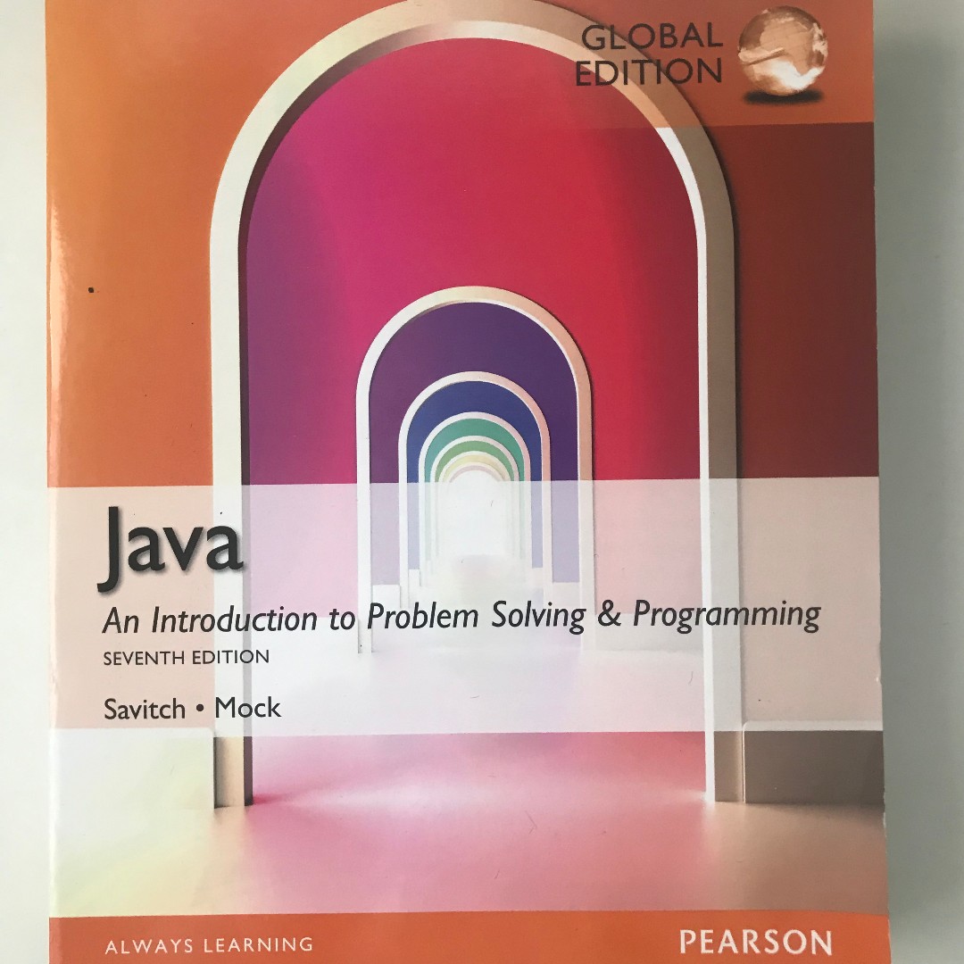 java an introduction to problem solving and programming 7th edition