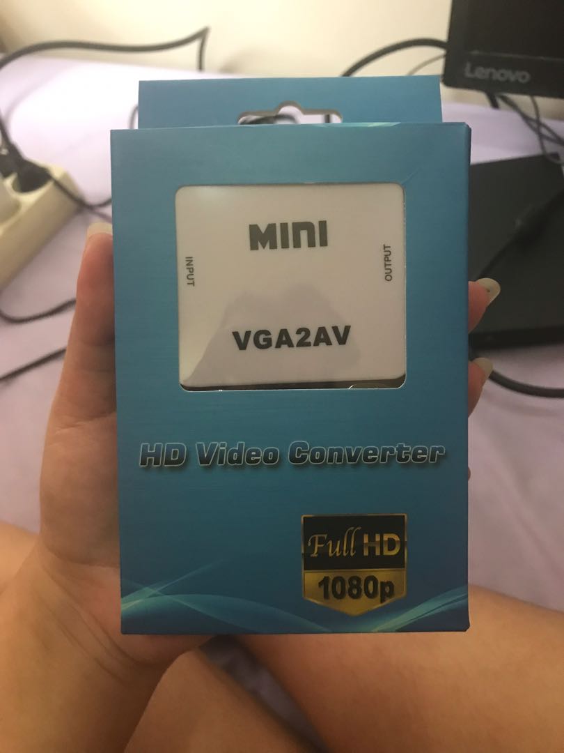 Konverter AV to VGA on Carousell