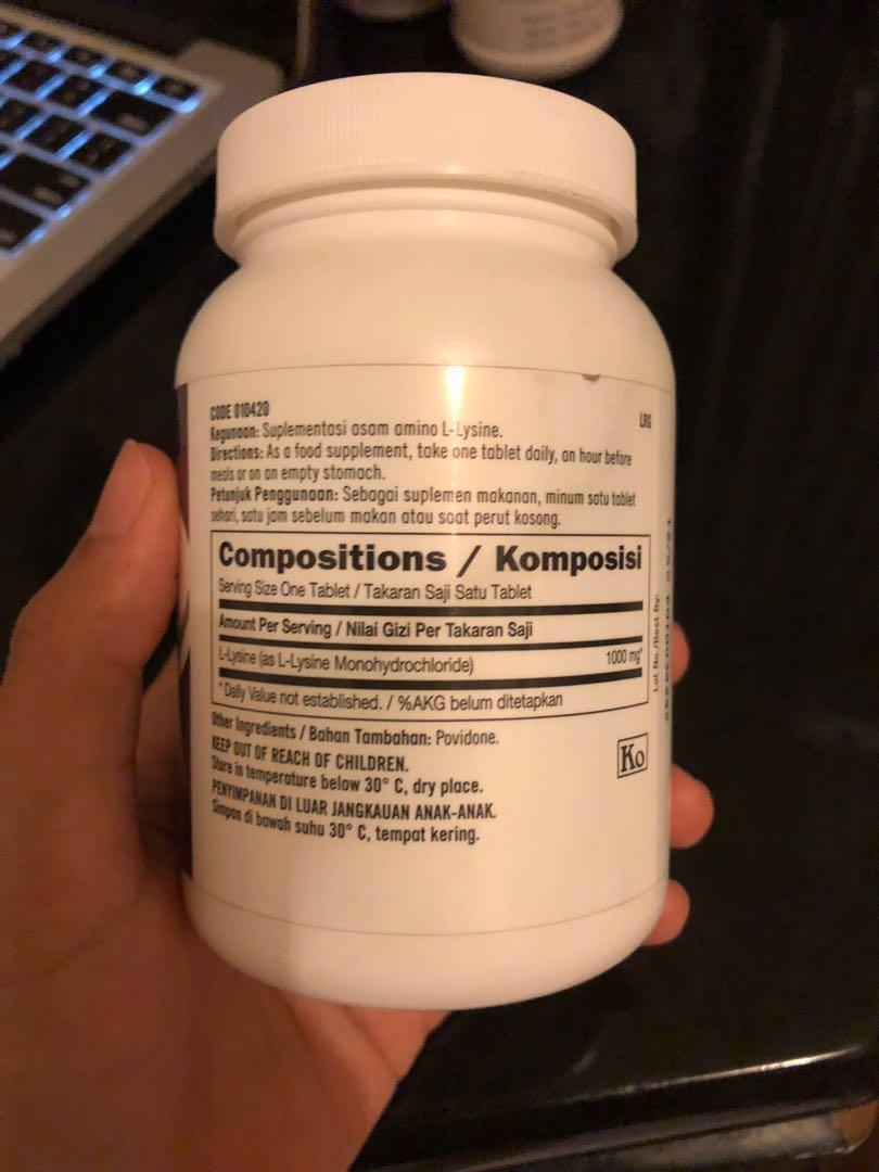 L Lysine 1000 Mg Gnc Cny2019 Kesehatan Kecantikan Kulit Sabun Tubuh Di Carousell