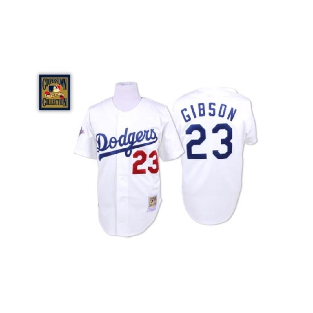 Mitchell & Ness LA Dodgers Kirk Gibson Jersey, Men's Fashion, Tops
