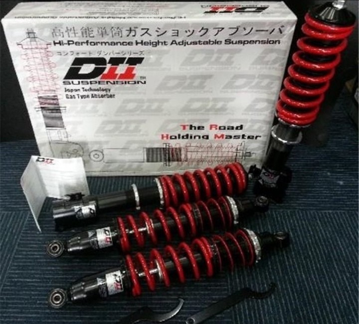 (Most Cars) DII JAPAN Comfort & Stable HiLow Adjustable Absorber Coil