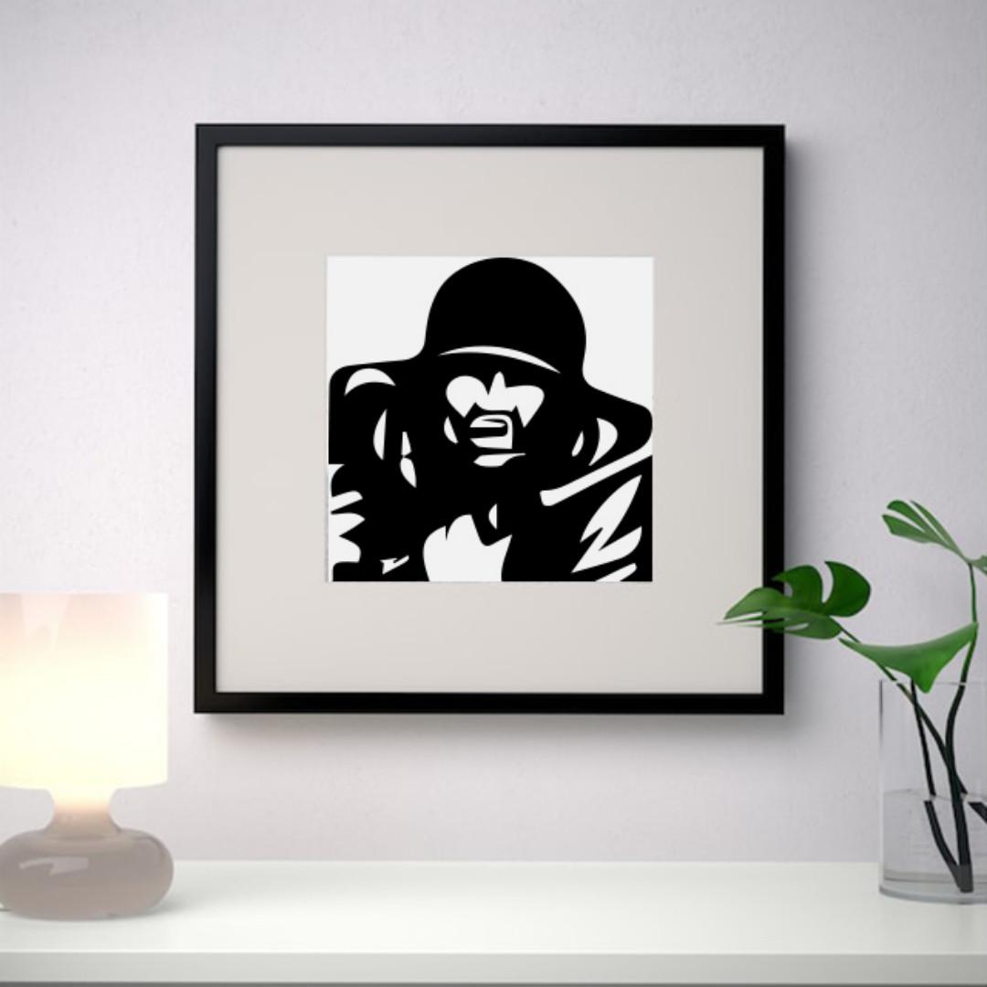 Nato Figure 12 Poster Print 30x30cm Design Craft Art Prints On Carousell
