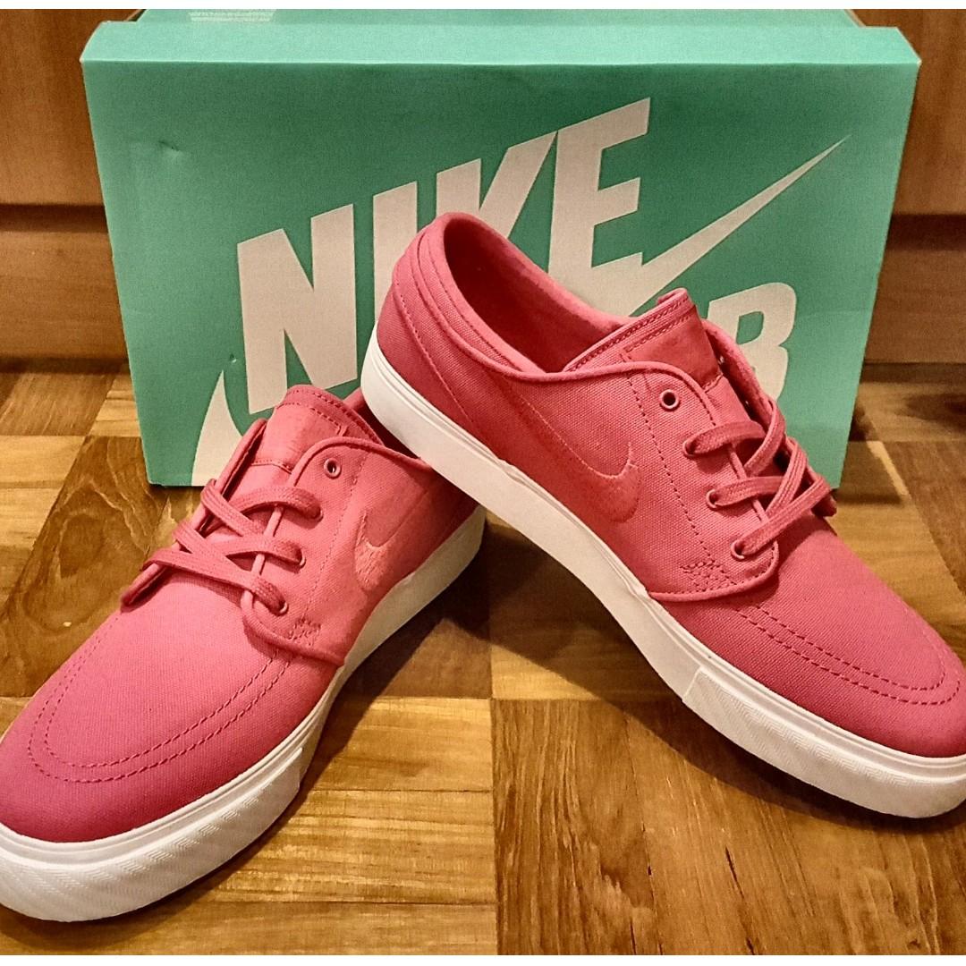 Nike SB Zoom Stefan Janoski Canvas Rush Pink White Everything