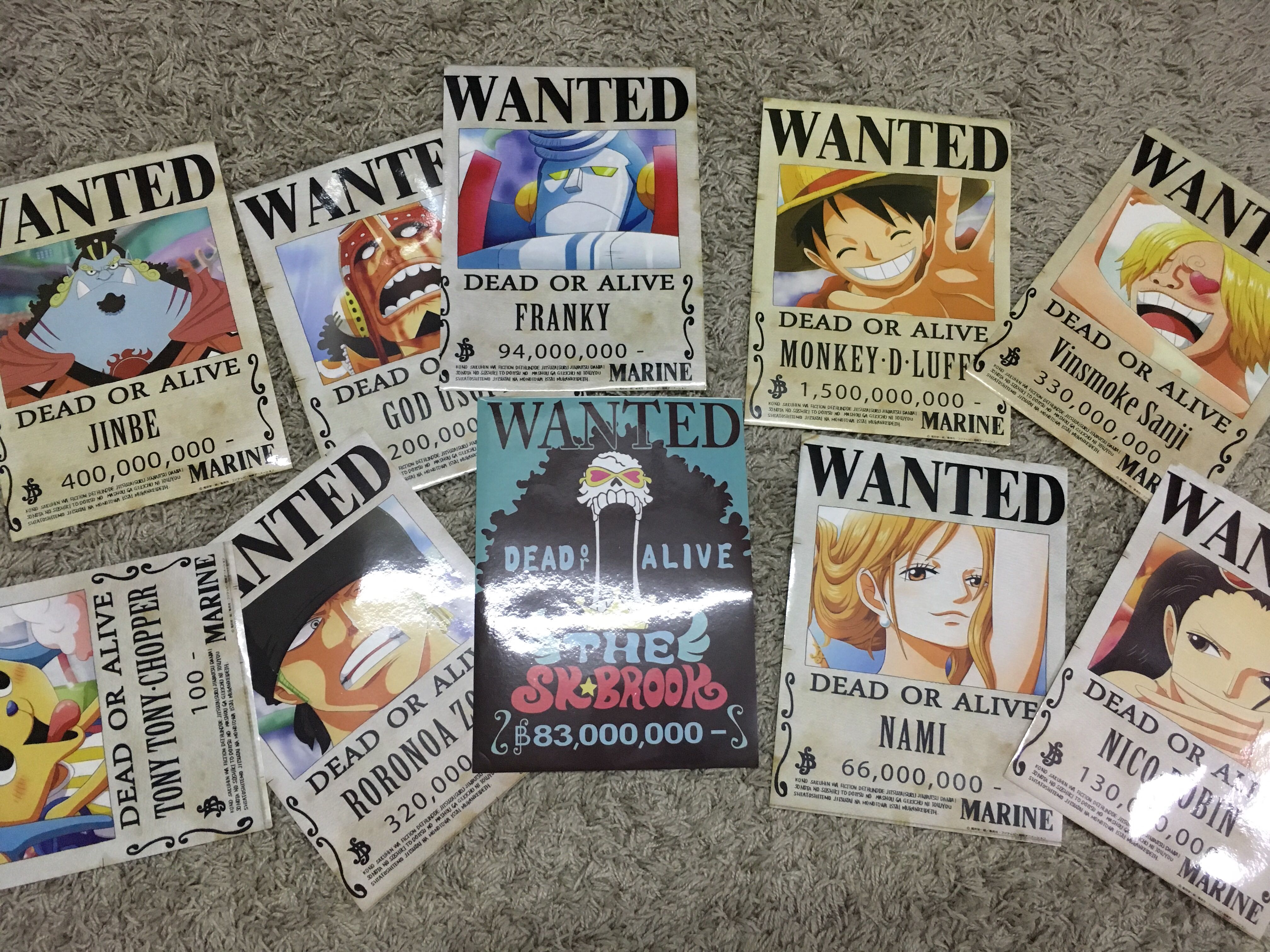 One Piece Bounty Poster Sticker
