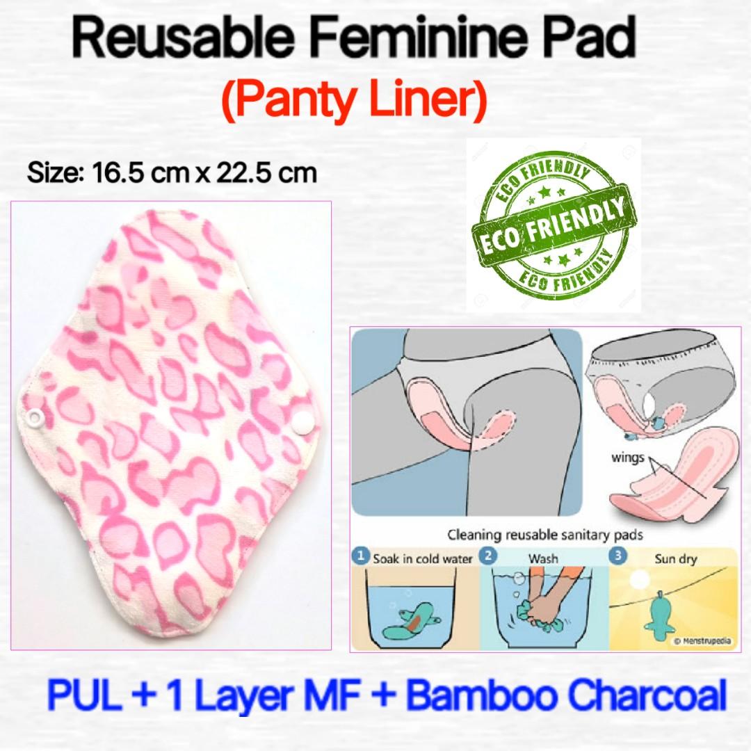 Panty Liner Reusable Cloth Menstrual Feminine Mama Pads