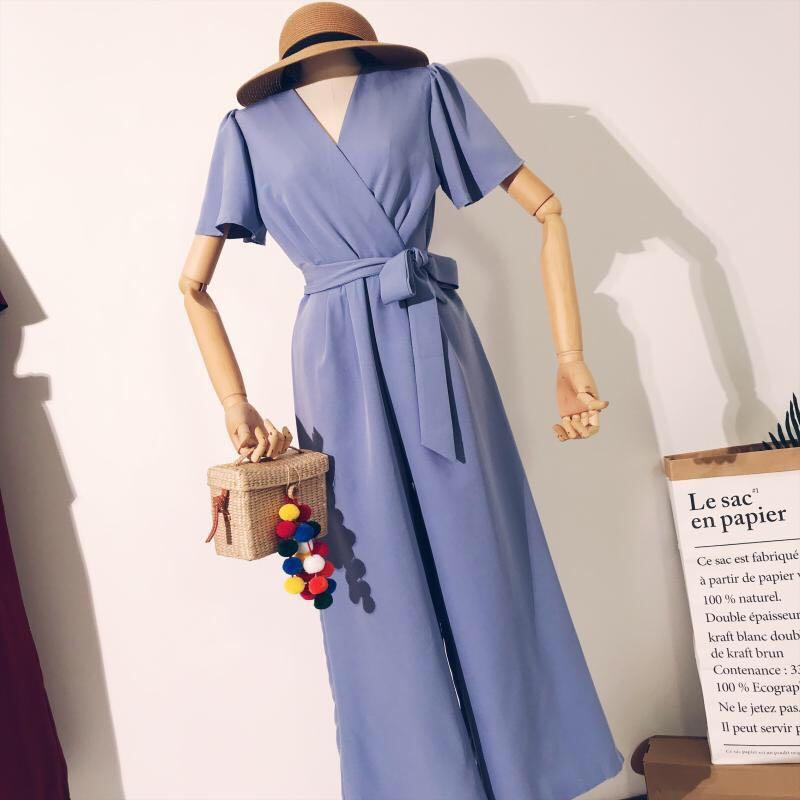 periwinkle blue jumpsuit