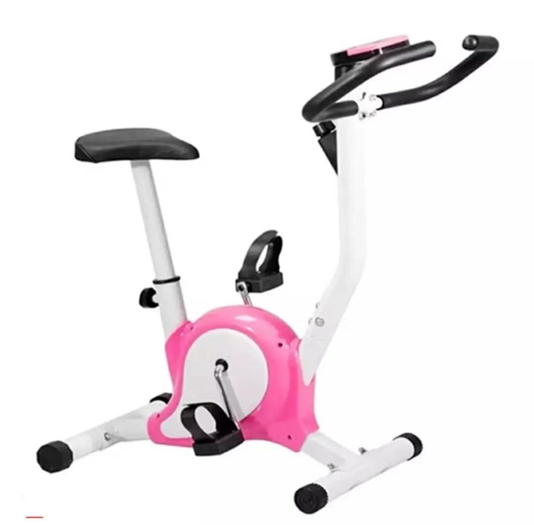 Exercise bike pink clearance