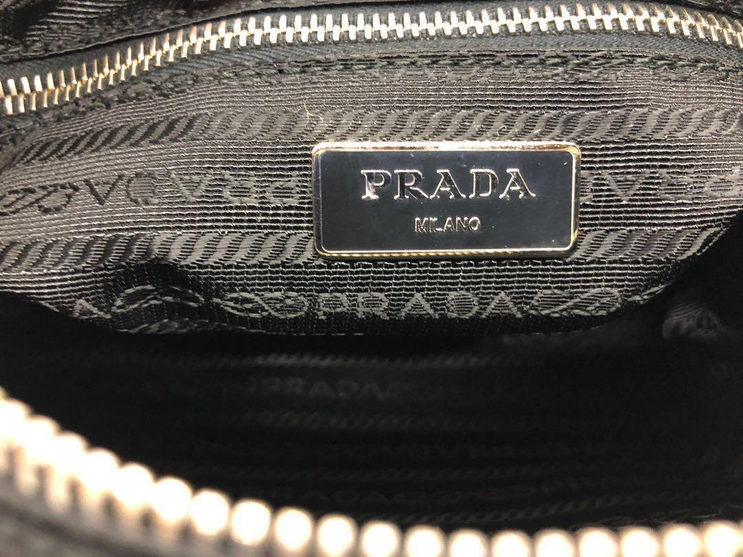 Prada, Bags, Authentic Prada Bandoliera Tessuto Oro Crossbody Bag