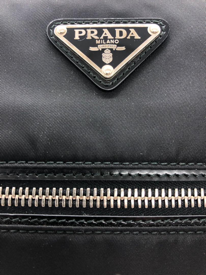 Prada, Bags, Authentic Prada Bandoliera Tessuto Oro Crossbody Bag