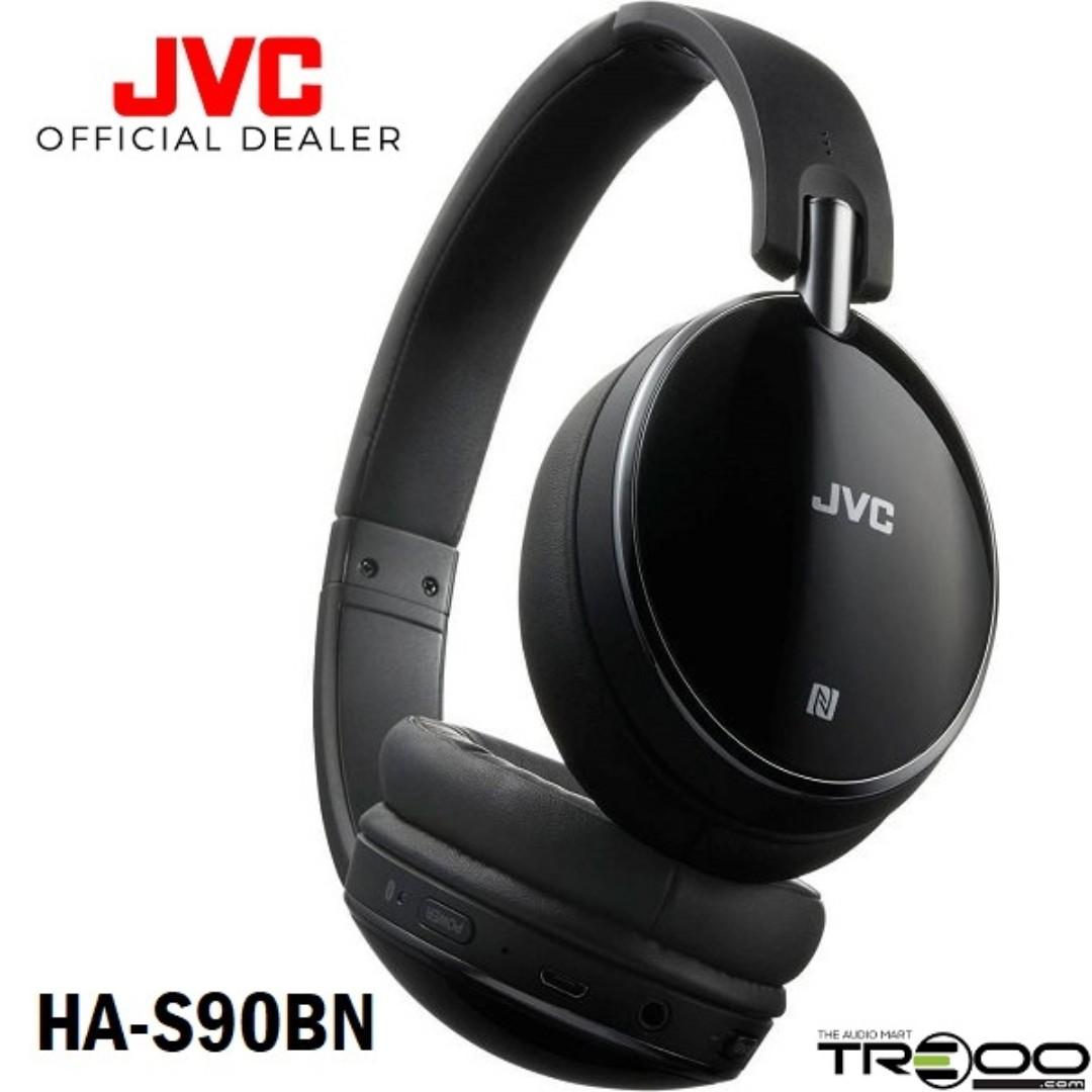 [PROMO!] JVC HAS90BN NoiseCancelling Wireless Bluetooth OvertheEar