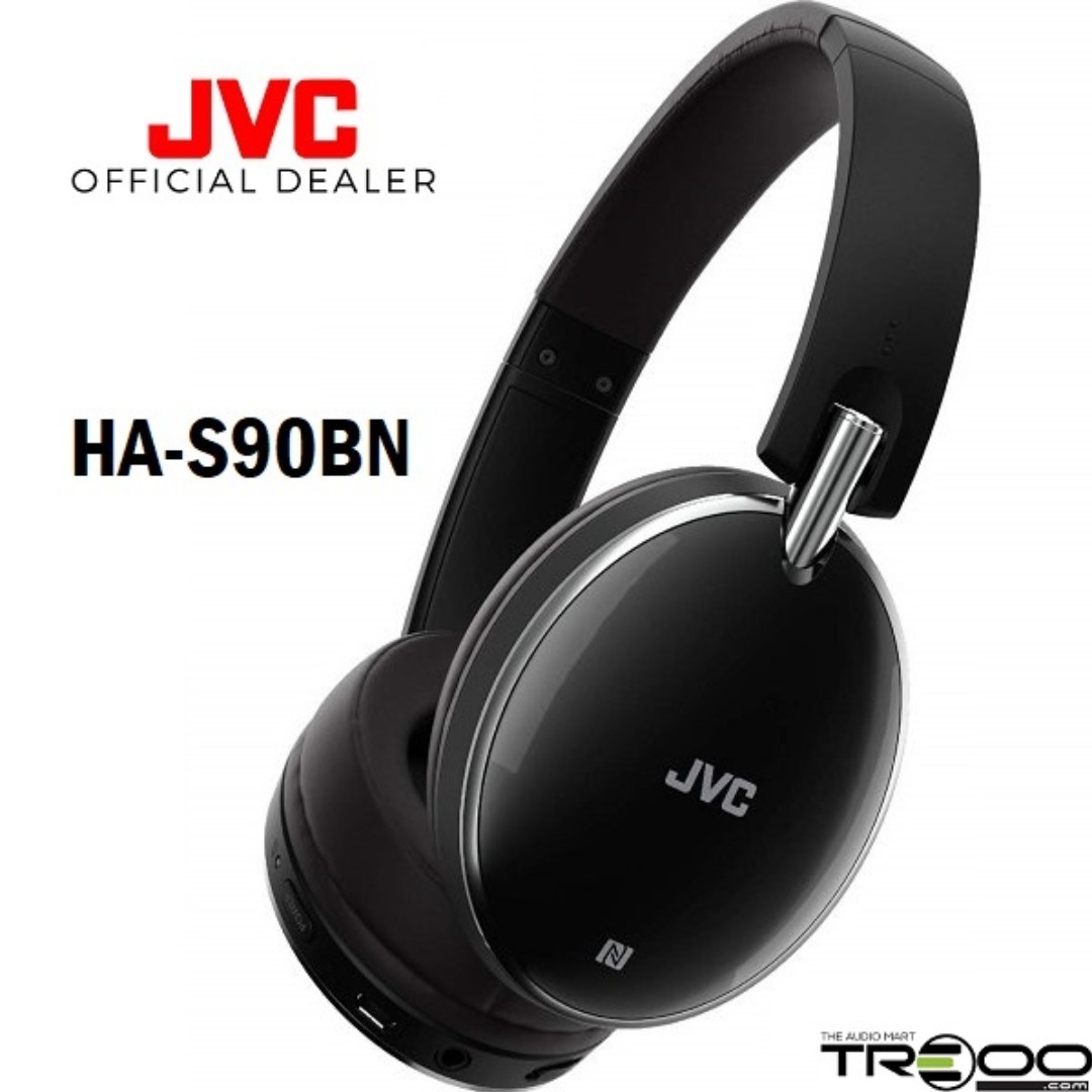 [PROMO!] JVC HAS90BN NoiseCancelling Wireless Bluetooth OvertheEar