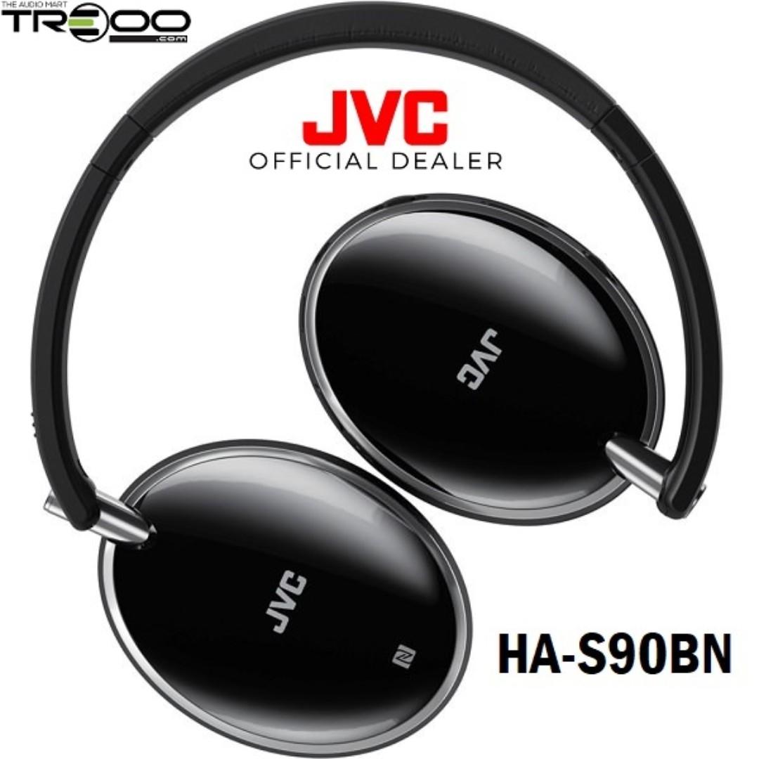 [PROMO!] JVC HAS90BN NoiseCancelling Wireless Bluetooth OvertheEar