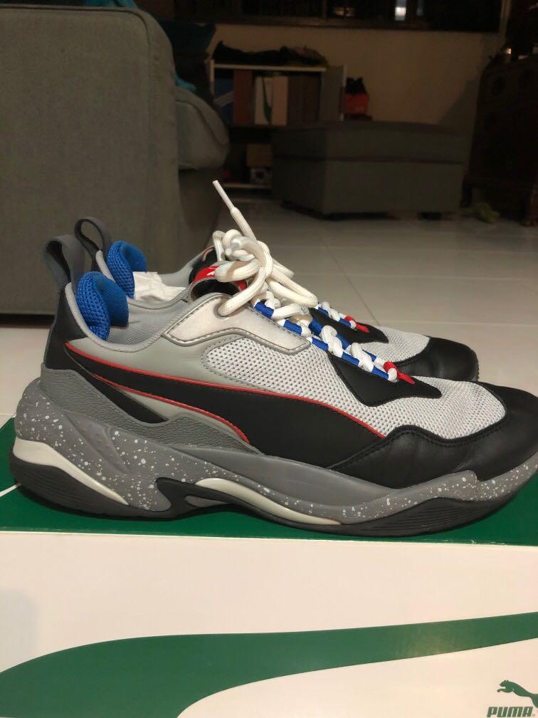 Puma Thunder Electric Grey violet Men s Fashion Footwear