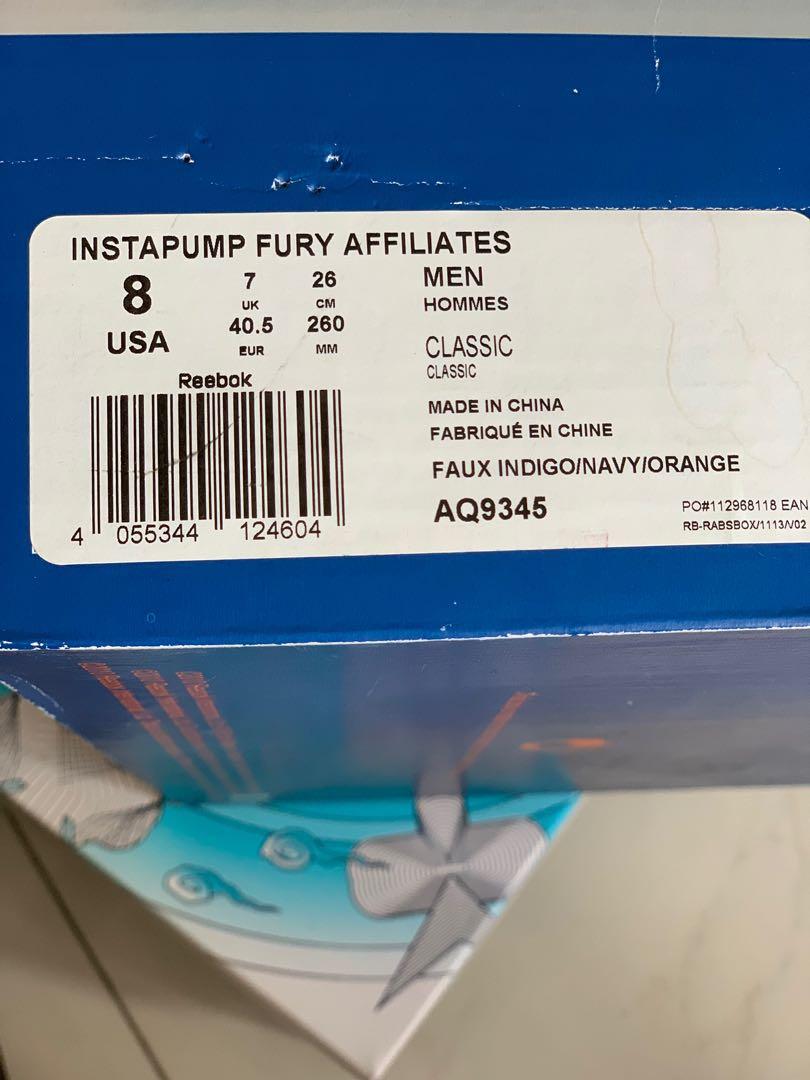 zozotown x reebok insta pump fury