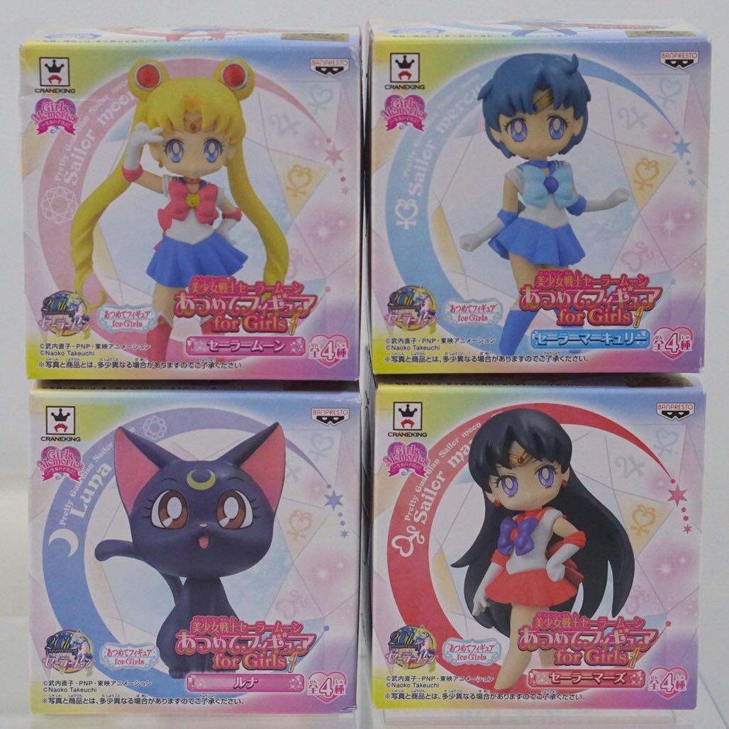 Sailor Moon 20th Anniversary Figure Sailor Mars Mercury And Luna Cat Figurine Toys Games Bricks Figurines On Carousell 670 x 949 jpeg 98 kb. carousell