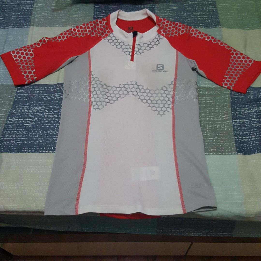 salomon trail running shirt