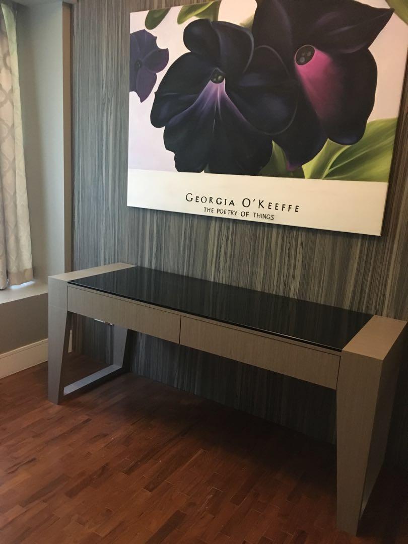 Side Table With 2 Drawers Furniture Tables Chairs On Carousell