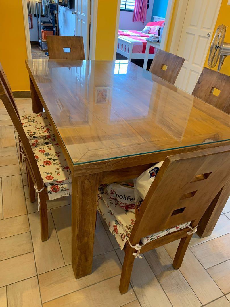 Solid Teak Wood Dining Table And Chairs Furniture Tables Solid Teak Wood Dining Table And Chairs