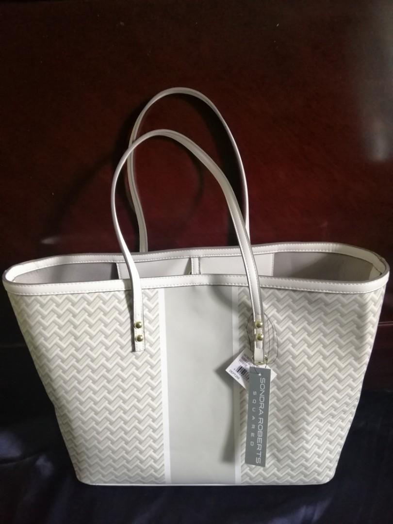 Sondra Roberts Squared Tote bag Women s Fashion Bags Wallets Cross body Bags on Carousell