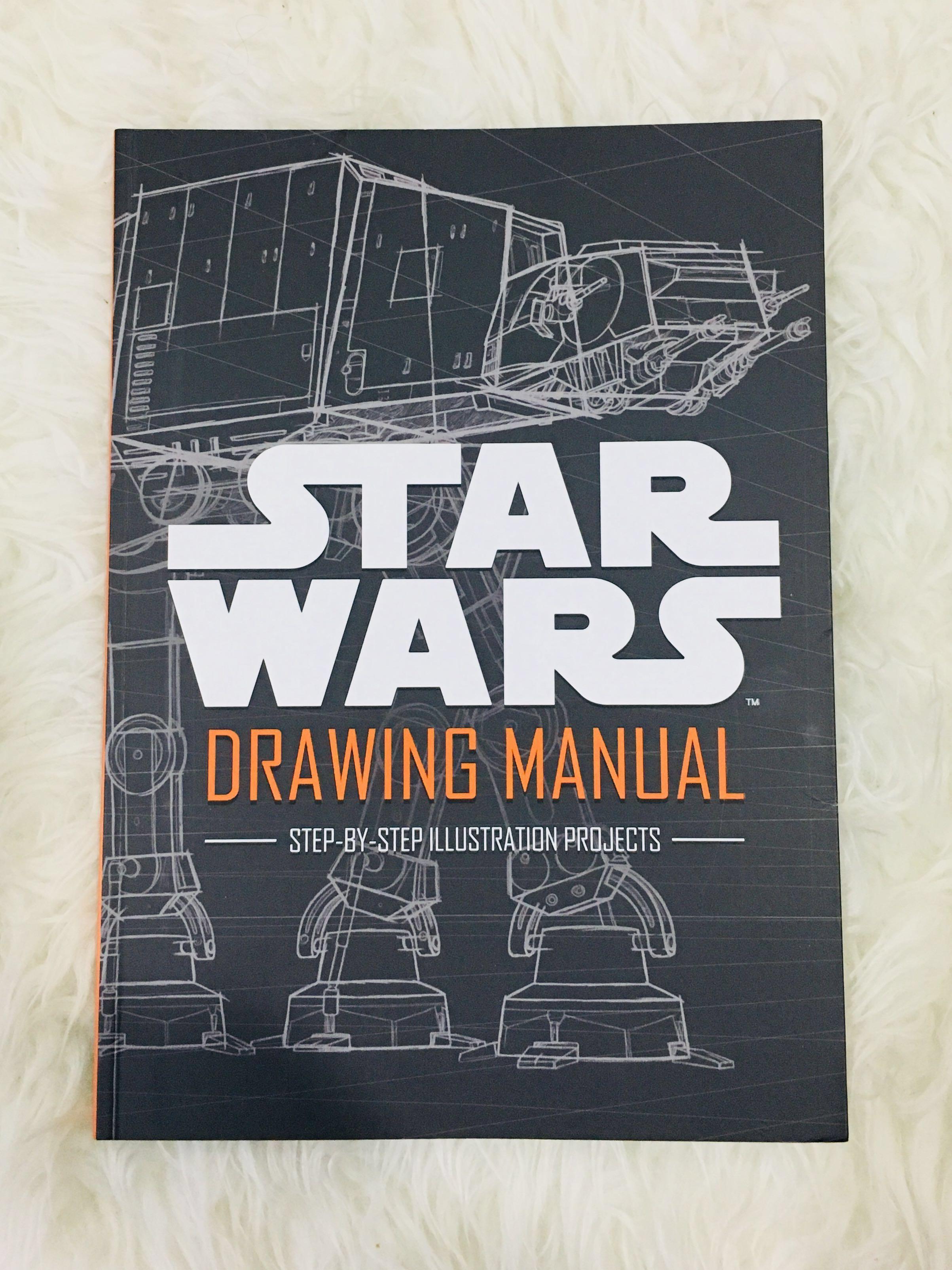 Star Wars Drawing Manual Books Stationery Non Fiction On Carousell