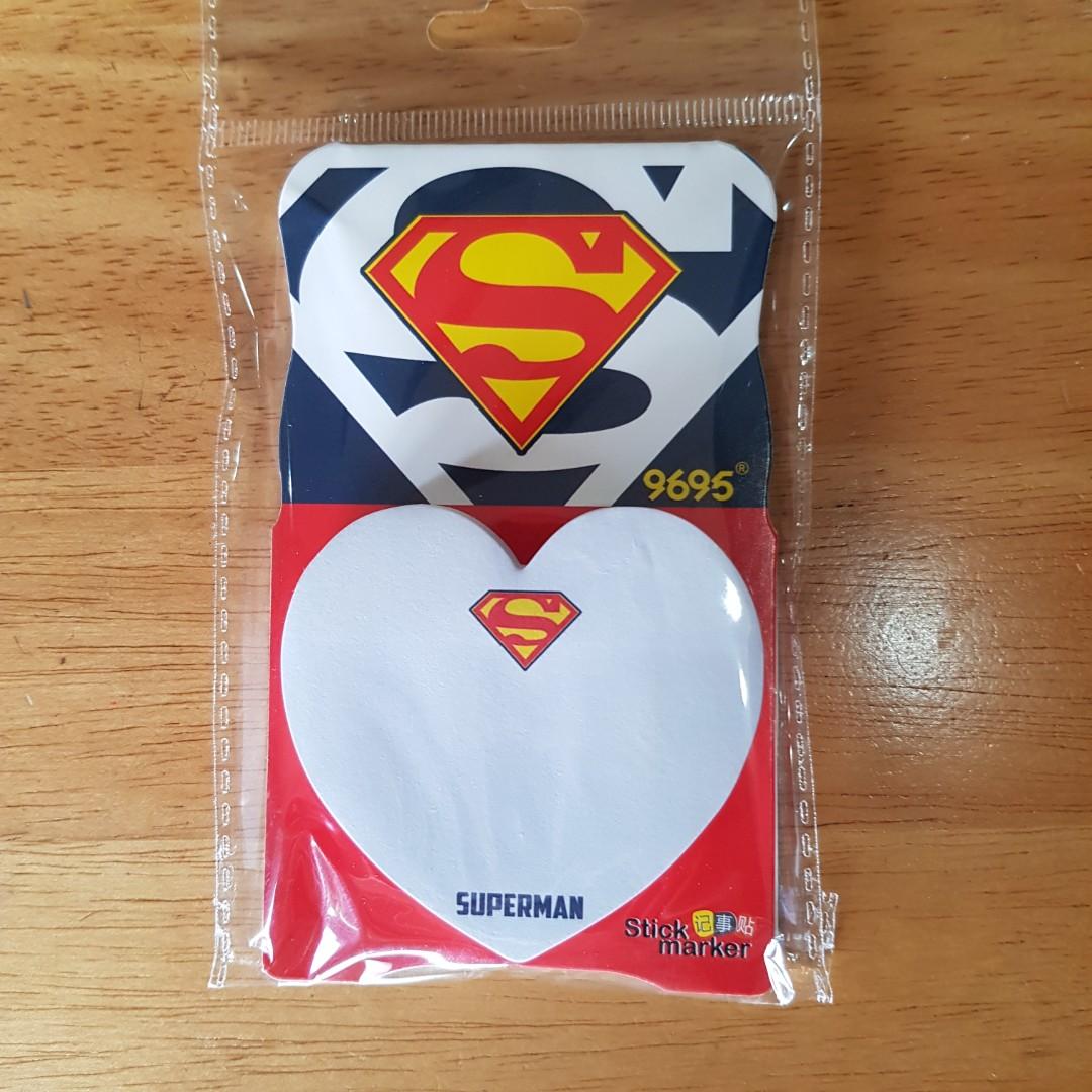 🔥Sticky Notes: Superman, Hobbies & Toys, Stationary & Craft, Other ...