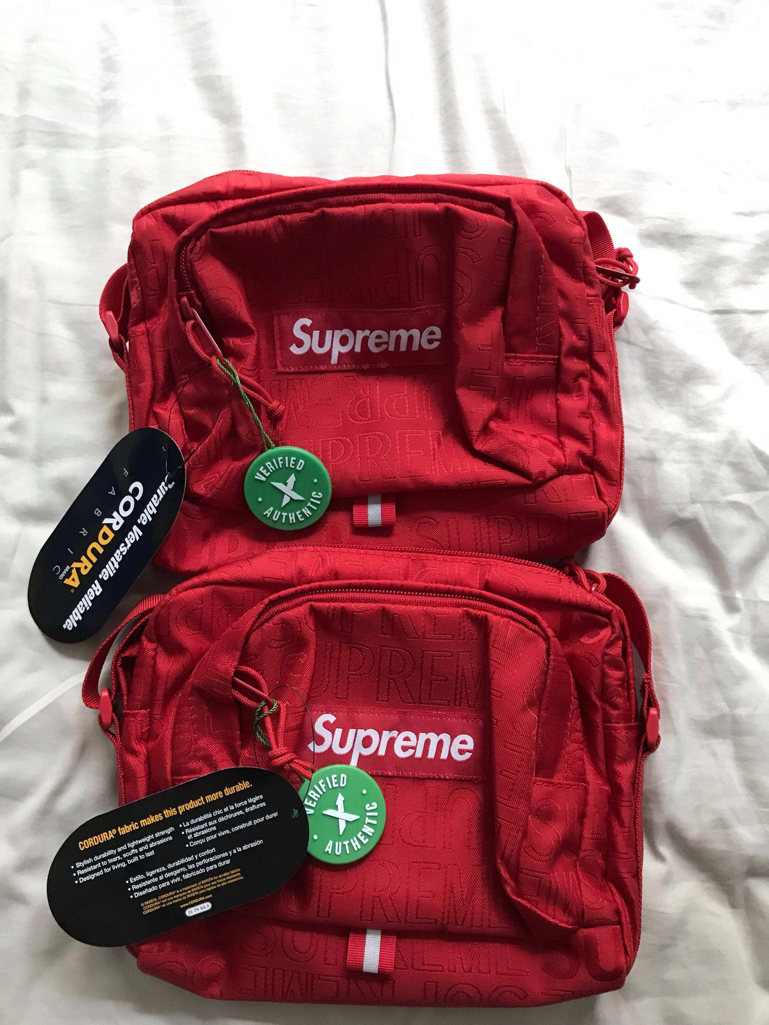 Supreme Shoulder Bag SS 19 Red - Stadium Goods