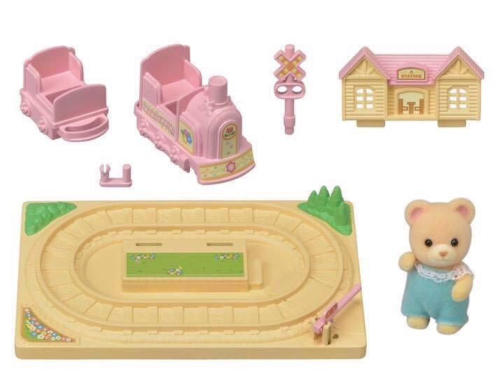 sylvanian families baby train