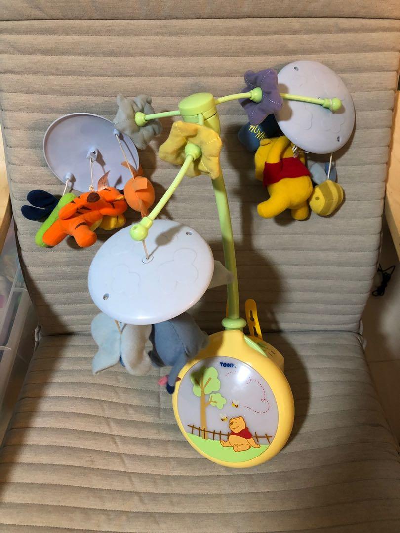 tomy winnie the pooh light up cot mobile