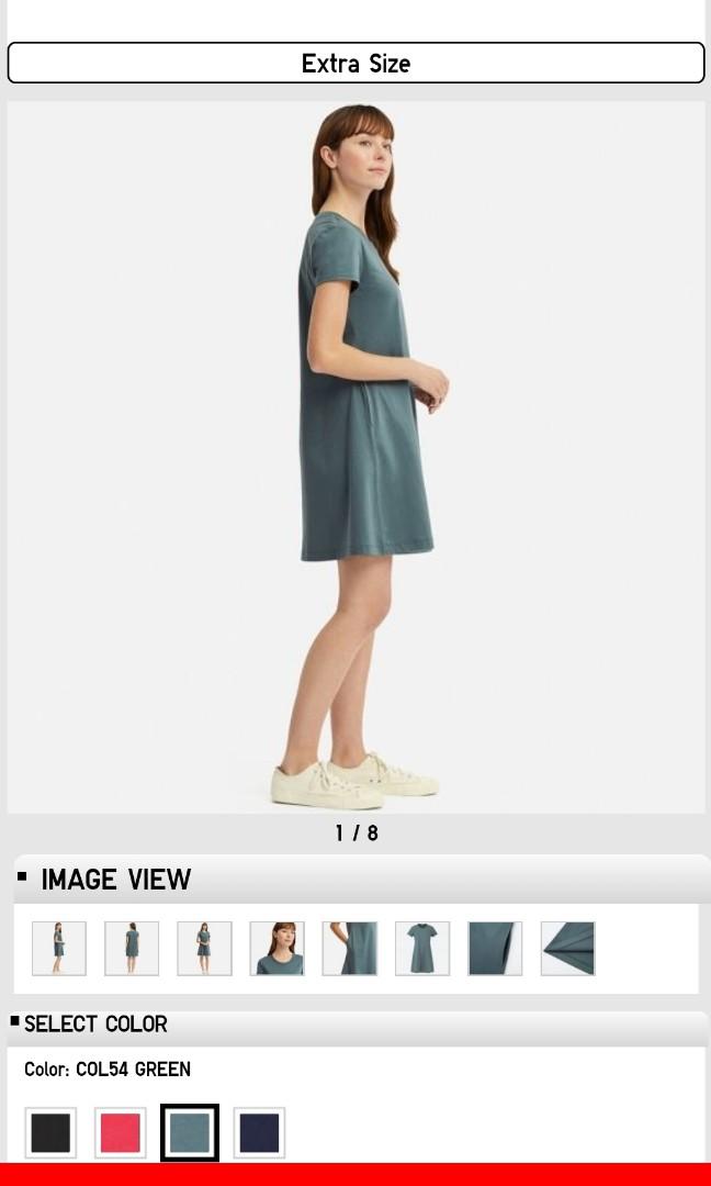 uniqlo a line mini dress