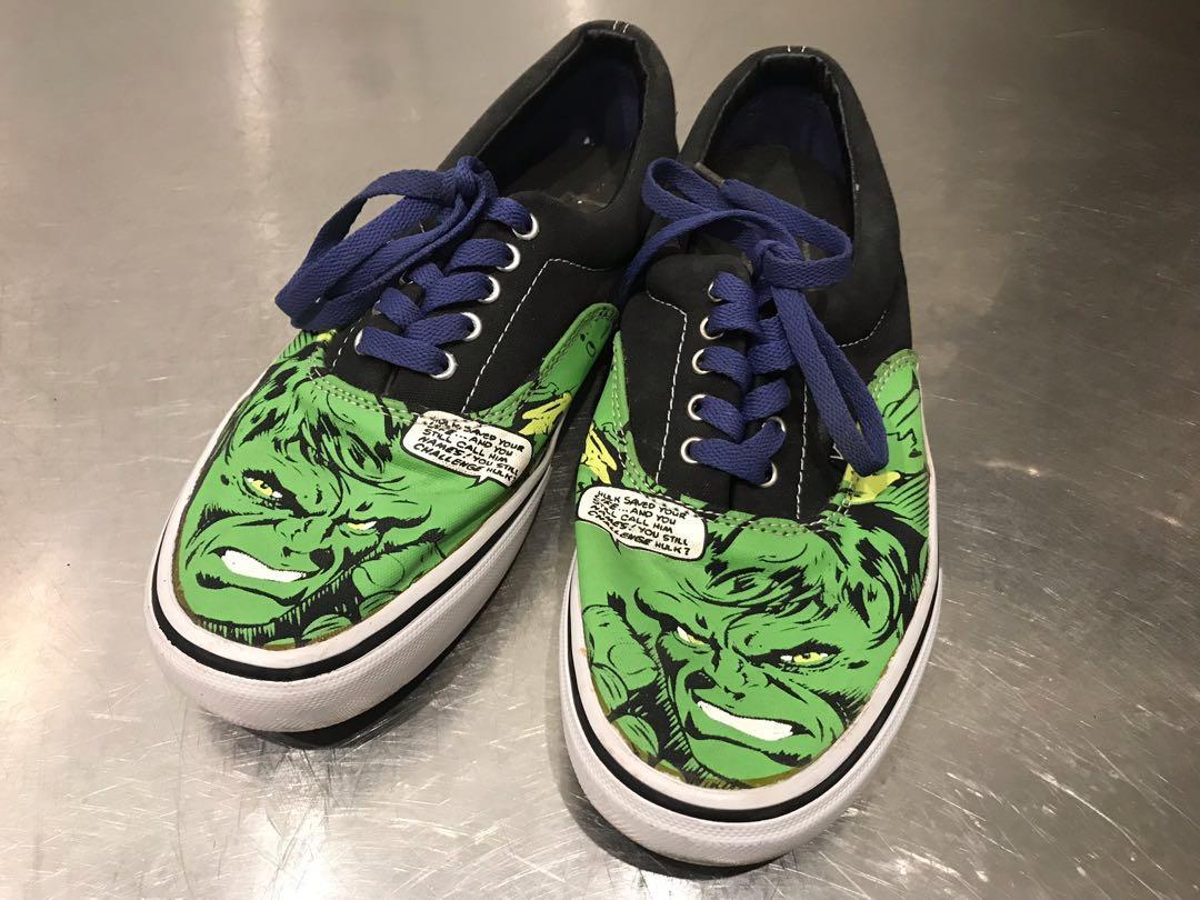 sepatu vans marvel hulk