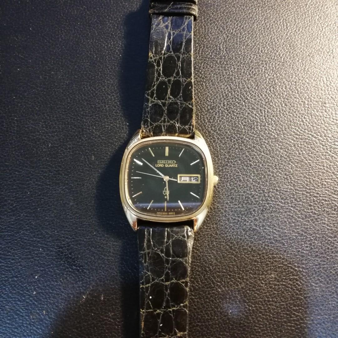 Vintage Seiko Lord Quartz JDM Kanji SGP 8243 5020 Gold Plated - Authentic,  Luxury, Watches on Carousell