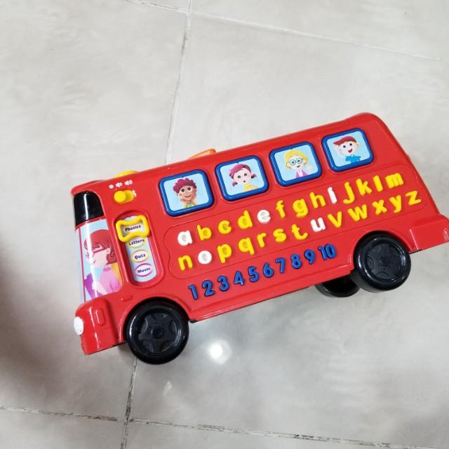 vtech count and learn alphabet bus walmart