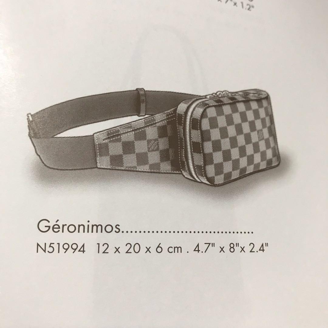 LOUIS VUITTON 2005 GERONIMOS DAMIER N51994 – AMORE Vintage Tokyo