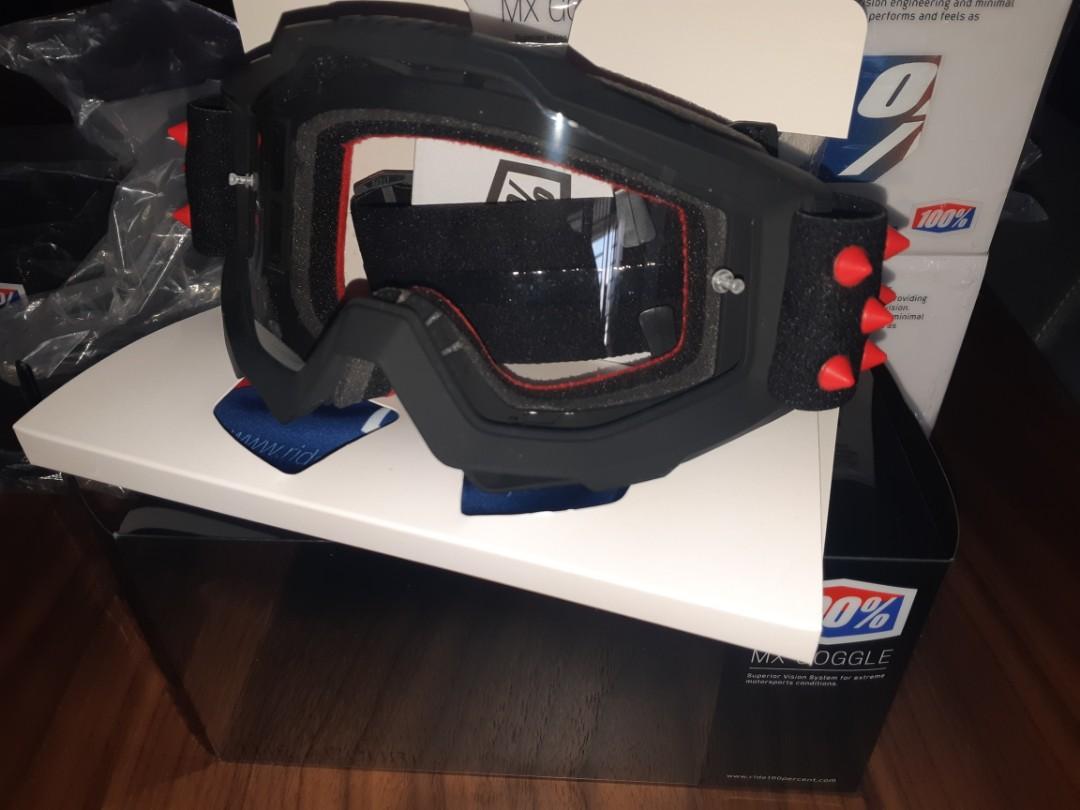 100% MX goggle - accuri (Category: Motorcycle Apparel) located in Singapore. Submitted by 2wheelers8888 (Listing ID 229015481, Image 2). Description: 100% MX goggle - accuri Brand new ** only comes with clear lens Collect At amk Tag: ktm powerparts / GS1200 bmw / gs800/ tiger 800/ ktm / ktm smr / ktm smc/ supermoto / super motard/ ktm powerparts / ktm tpi /scrambler / Drz / XR / xr400 / zeta / acerbis / motorbike / renthal / Handguard / 2B bike /