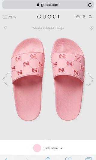 Gucci slides