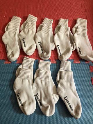 Darlington White School socks