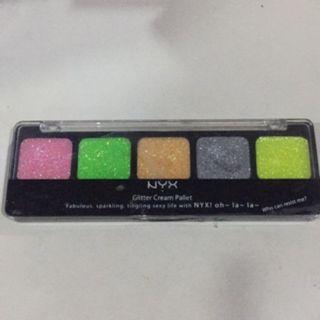 Nyx Glitter Cream Palette Utopia
