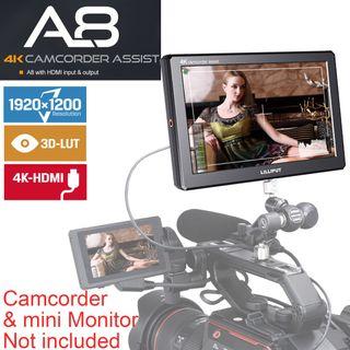 Lilliput A8 8.9" 4K input 1920x1200 HDMI Monitor 3D Lut利利普 顯示屏