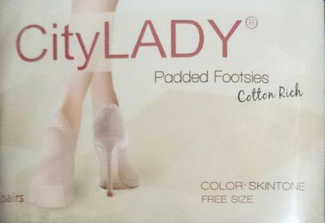 City Lady | Shoe Socks | Foot Socks | Padded Footsies