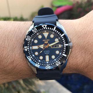 [BNIB] Seiko 5 Sports Automatic 24 Jewels Japan Made SRP605J2 Men's Watch