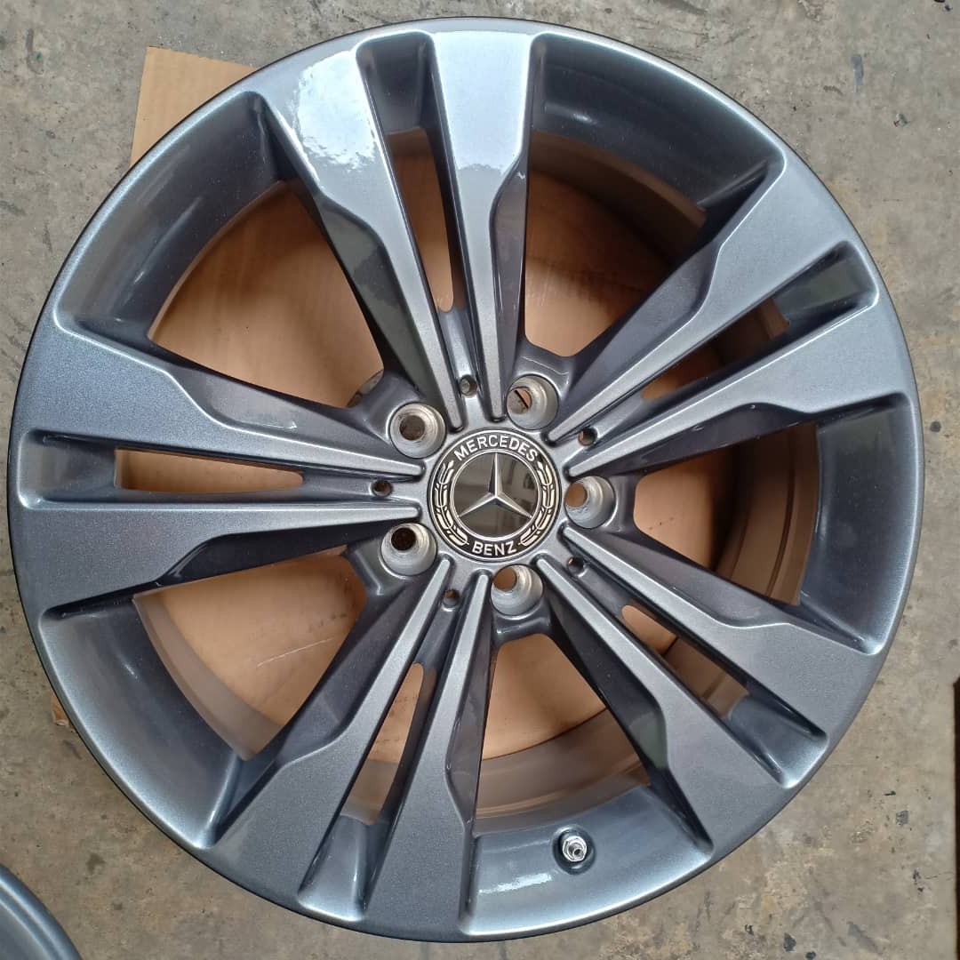 18 Mercedes Benz Oem Rims Car Accessories Tyres Rims On Carousell