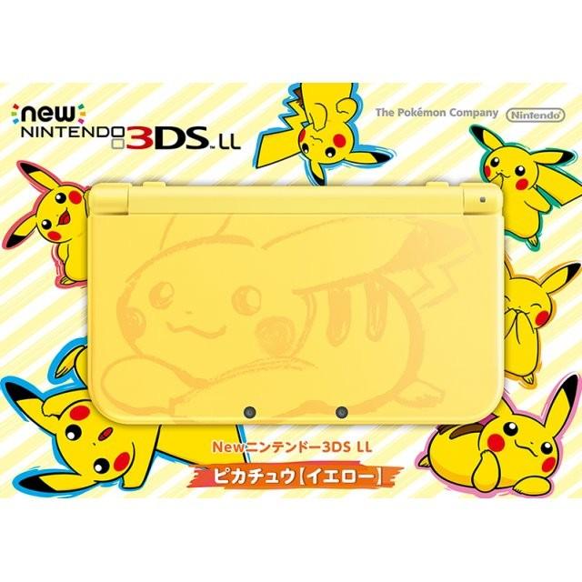 全新未拆正版任天堂nintendo 3ds Ll N3ds 3dsll Pokemon Pikachu Edition 寵物小精靈比卡超黃色遊戲機日版限定版xl 遊戲機 遊戲機器材