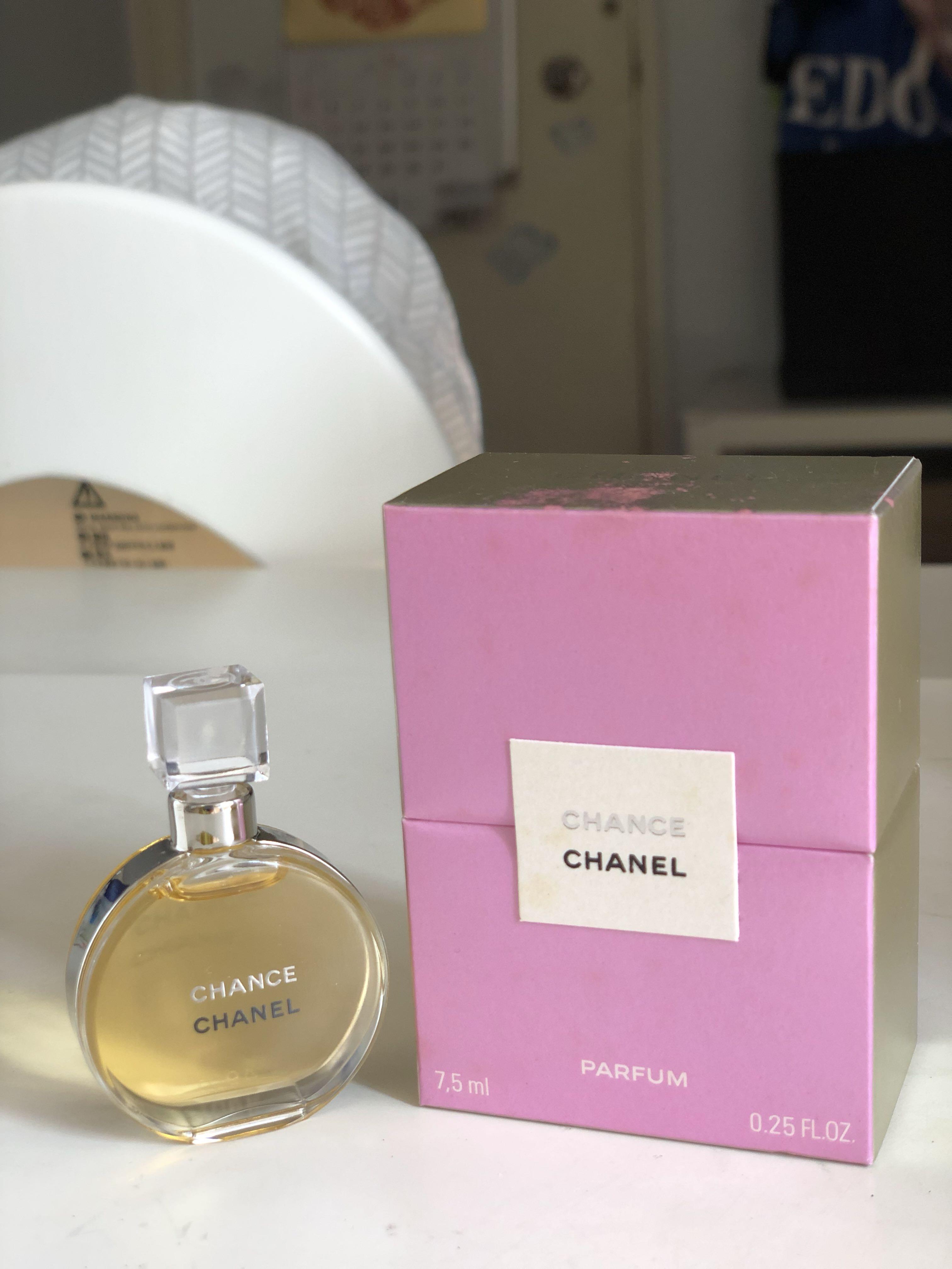 未使用品Chanel Chance 7.5ml parfum 濃香精, 美容＆個人護理, 沐浴