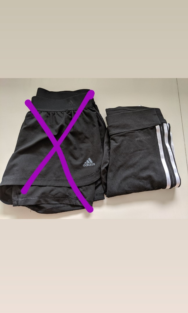 adidas black climalite shorts